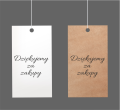 Stempel z napisem DZIĘKUJEMY ZA ZAKUPY - SweetPrint.pl