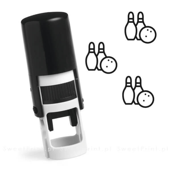 Mini pieczątka do kart lojalnościowych KRĘGLE - SweetPrint.pl