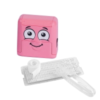 Pieczątka drukarenka do odzieży RÓŻOWA