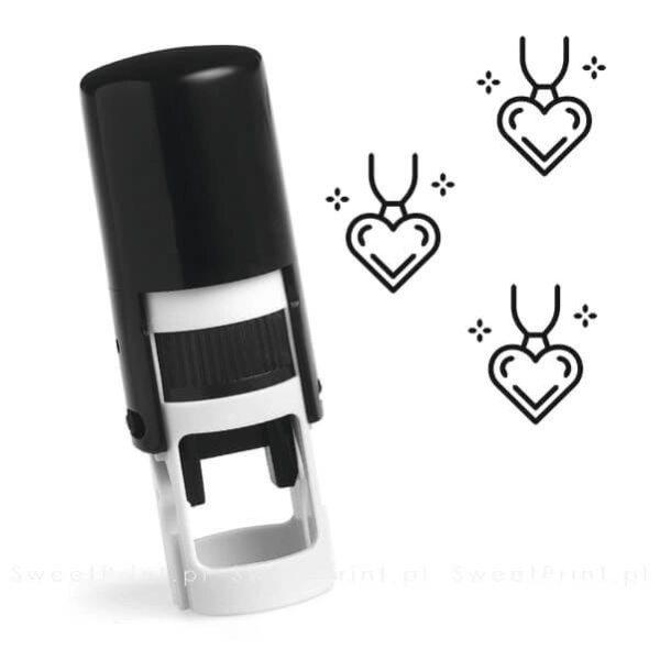 Mini pieczątka do kart lojalnościowych WISIOREK - SweetPrint.pl
