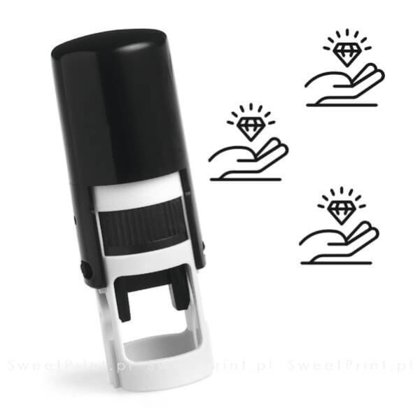 Mini pieczątka do kart lojalnościowych BRYLANT - SweetPrint.pl
