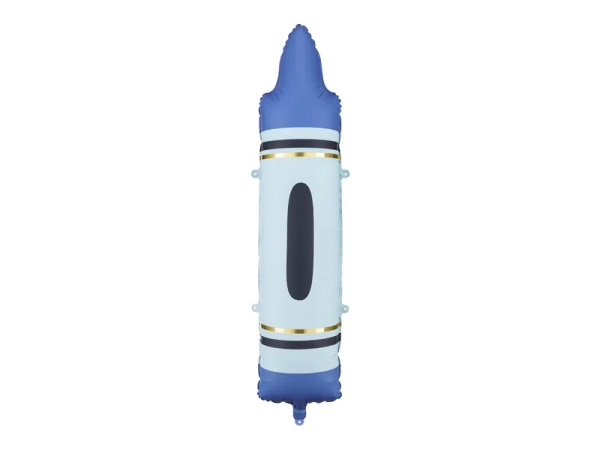 Balon foliowy NIEBIESKA KREDKA - SweetPrint.pl