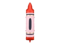 Balon foliowy CZERWONA KREDKA 