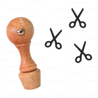 Mini stempel - NOŻYCZKI