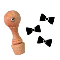 Mini stempel drewniany - KOKARDKA