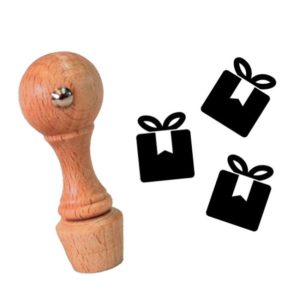 mini stempel do kart stałego klienta - z prezentem - SweetPrint.pl