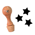 mini stempel do kart stałego klienta z gwiazdką - SweetPrint.pl