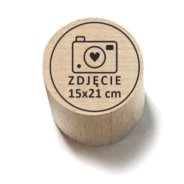 Stempel do oznaczania miejsc na zdjęcia w albumach scrapbookingowych - SweetPrint.pl