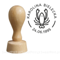personalizowany stempel ze znakiem zodiaku