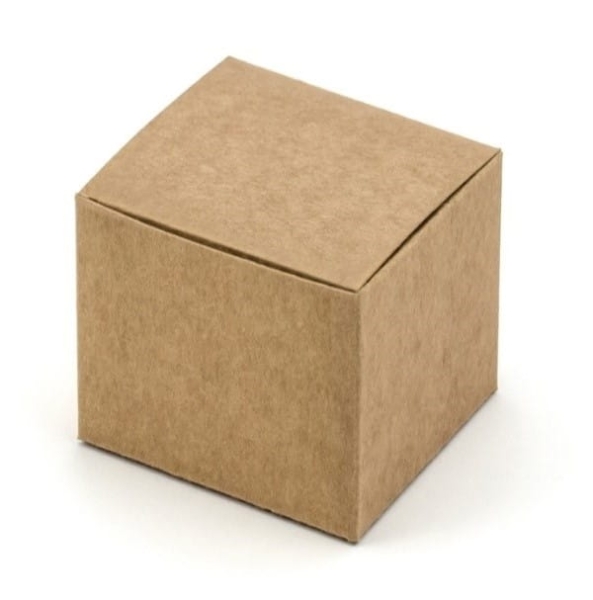 małe pudełko fasonowe kraft - SweetPrint.pl