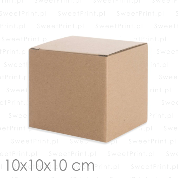 kwadratowe pudełko z papiery / pudełko na prezent - SweetPrint.pl