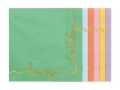 Serwetki PASTELOWE Happy Birthday - SweetPrint.pl
