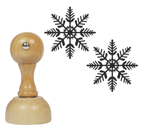 Stempel ŚNIEŻYNKA - PŁATEK ŚNIEGU - SweetPrint.pl