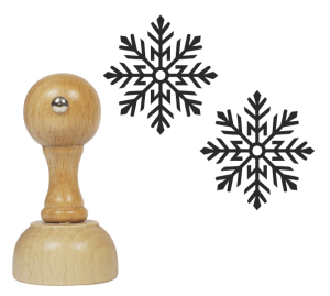 Stempel ŚNIEŻYNKA - PŁATEK ŚNIEGU