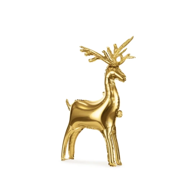 Balon foliowy, stojący MAŁY  RENIFER  - SweetPrint.pl