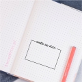 stempel bujo MOTTO NA DZIS – odbitka z miejscem na tekst