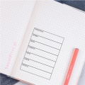 stempel bujo PLANOWANIE TYGODNIA – odbitka w planerze