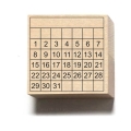 stempel bullet journal KALENDARZ tygodniowy – siatka