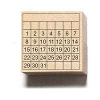 Stempel do bullet journal KALENDARZ