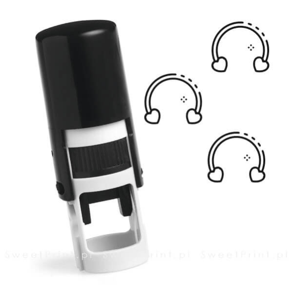 Mini pieczątka do kart lojalnościowych PIERCING - SweetPrint.pl