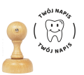 Personalizowany stempel dla stomatologa lub gabinetu dentystycznego - SweetPrint.pl