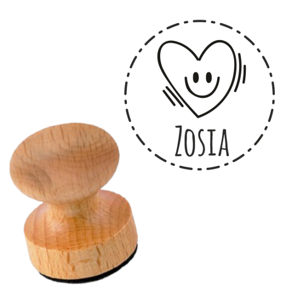 Personalizowana pieczątka z imieniem dziecka - SweetPrint.pl