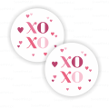 Naklejki z napisem XOXO - SweetPrint.pl