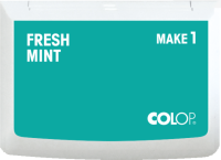 Tusz do pieczątek  MIĘTOWY / 11x7 cm / poduszka do stempli