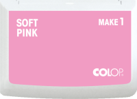 Tusz do pieczątek  JASNORÓŻOWY / 11x7 cm / poduszka do stempli