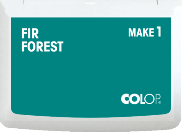 Tusz do pieczątek - morska zieleń - SweetPrint.pl