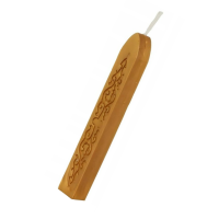 Wosk do pieczęci z knotem  ZŁOTY KARMEL