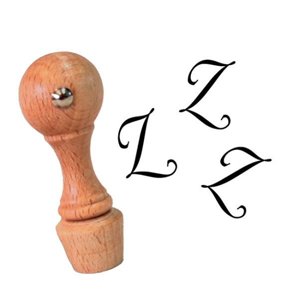 Mini pieczątka z literką - SweetPrint.pl