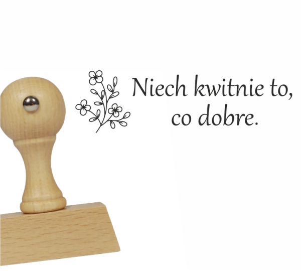Pieczątka dla kwiaciarni - SweetPrint.pl