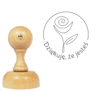 Stempel / pieczątka DZIĘKUJĘ, ŻE JESTEŚ