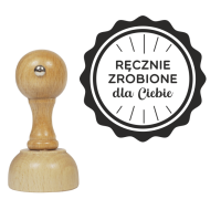Stempel / pieczątka RĘCZNIE ZROBIONE DLA CIEBIE