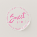transparentne / przeźroczyste  naklejki z logo - SweetPrint.pl