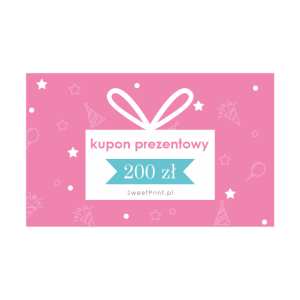 Karta podarunkowa SweetPrint - 200 zł