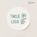 naklejki na folii z logo - SweetPrint.pl