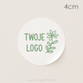 naklejki na folii z logo - SweetPrint.pl