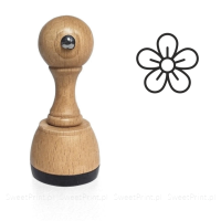 Stempel do ceramiki i mydła KWIATEK
