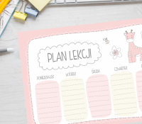 Plan lekcji do druku - ŻYRAFA