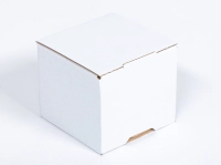 Pudełko fasonowe BIAŁE 9x9x7 cm 