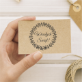 stempel świąteczny  / pieczątka świąteczna z wiankiem - SweetPrint.pl
