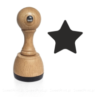 Stempel do ceramiki i mydła GWIAZDA