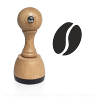 Stempel do ceramiki i mydła ZIARNO KAWY
