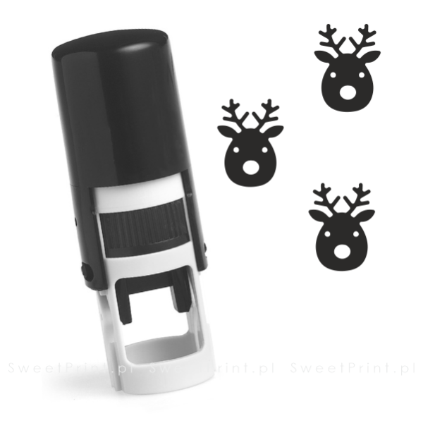pieczątka z reniferem - pieczątka renifer - SweetPrint.pl