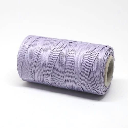 sznurek lniany - lawendowy