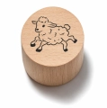 stempel wielkanocny baranek - drewniany do dekoracji