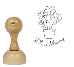 Stempel / pieczątka  z napisem DLA MAMY