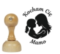 Stempel z napisem "Dla Mamy"